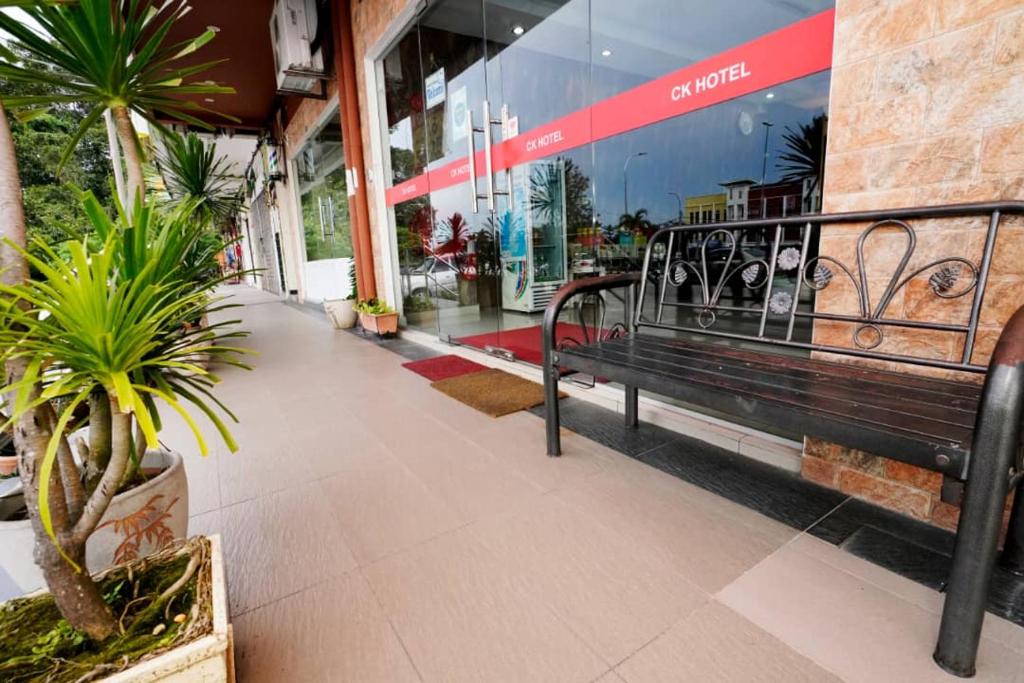 Balkón nebo terasa v ubytování CK Hotel