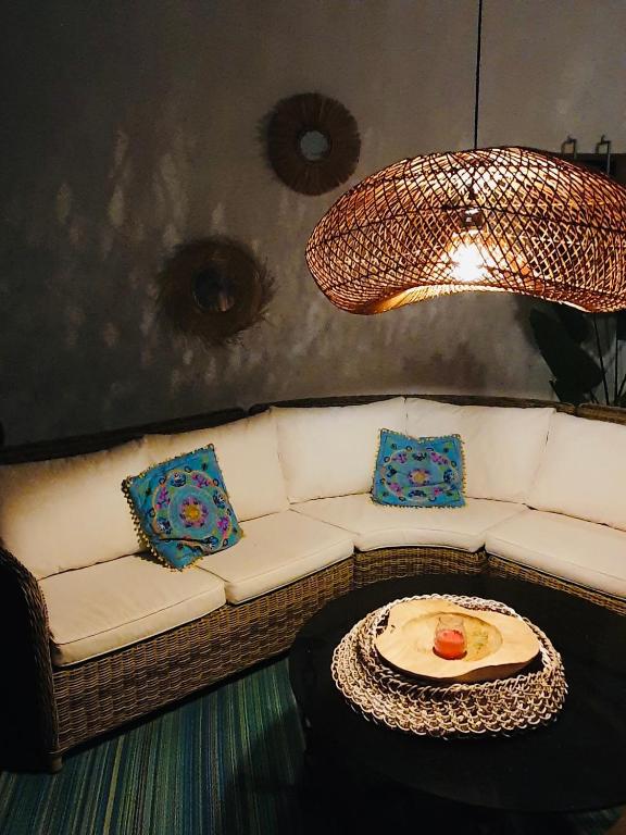 Posezení v ubytování Casa Previsio