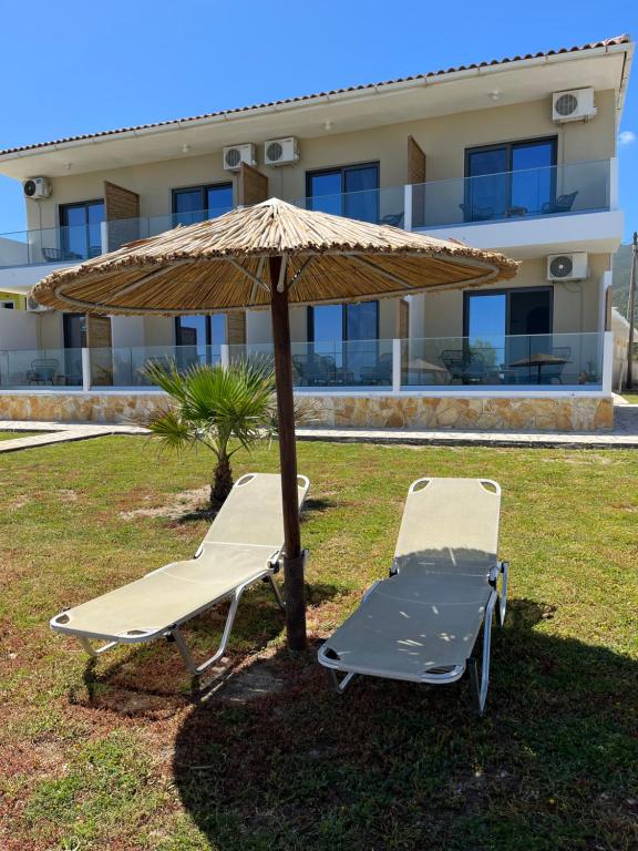 Zahrada ubytování Beach House I&II