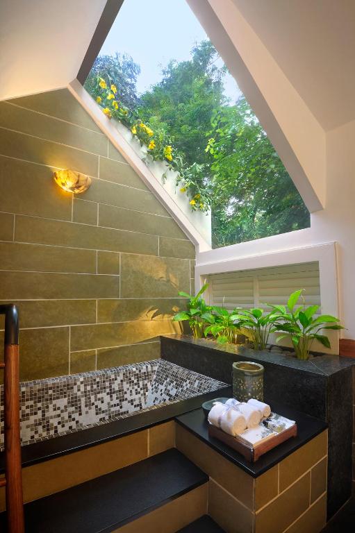 Zahrada ubytování Amanvana Spa Resort, Coorg
