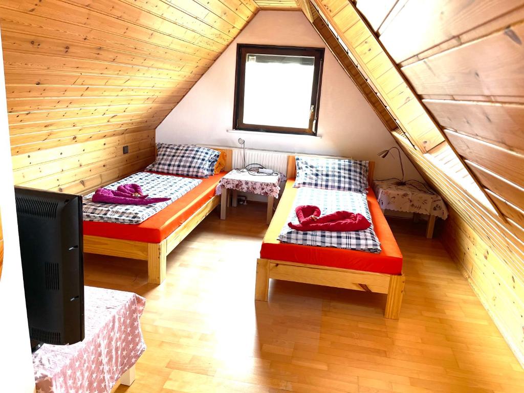 Postel nebo postele na pokoji v ubytování Tarida`Guesthouse