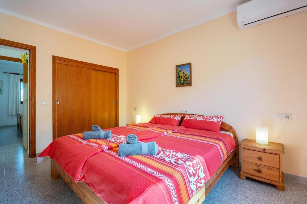 Postel nebo postele na pokoji v ubytování Casa Mediterranea Invierno