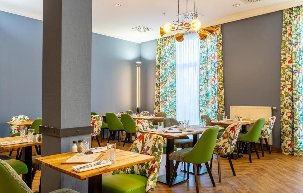 Restaurace v ubytování mightyTwice Hotel Dresden