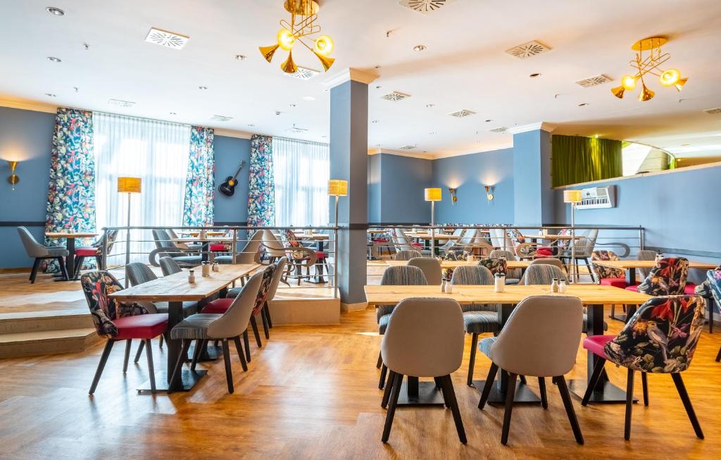 Restaurace v ubytování mightyTwice Hotel Dresden