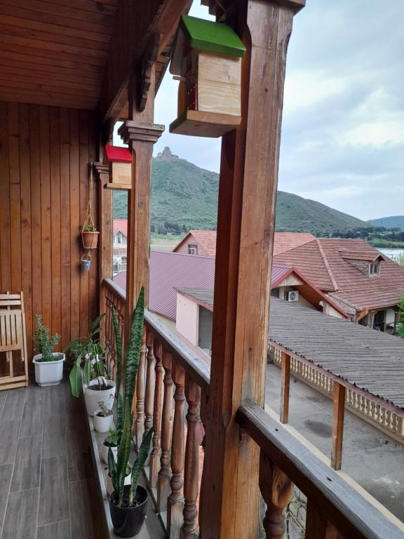 Nespecifikovaný výhled na hory nebo výhled na hory při pohledu z bed and breakfast