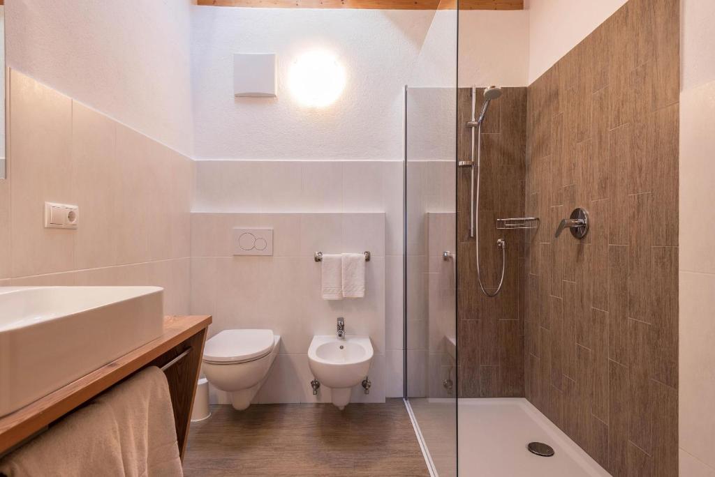 Koupelna v ubytování Thusnelda Apartment B