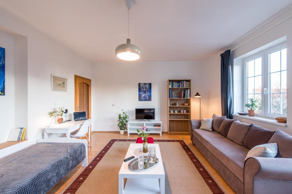 Posezení v ubytování Apartment CHOPIN