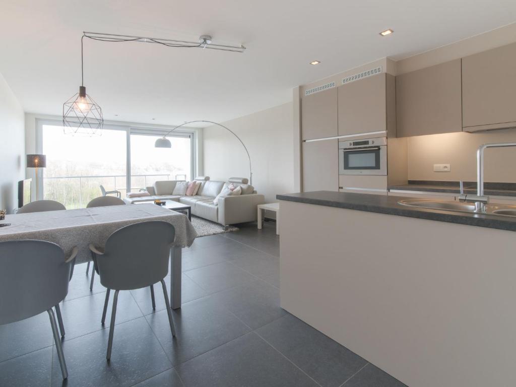 Kuchyň nebo kuchyňský kout v ubytování Apartment Solis by Interhome