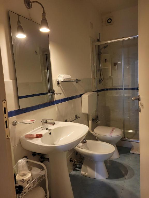 Koupelna v ubytování Mare Nostrum Petit Hôtel