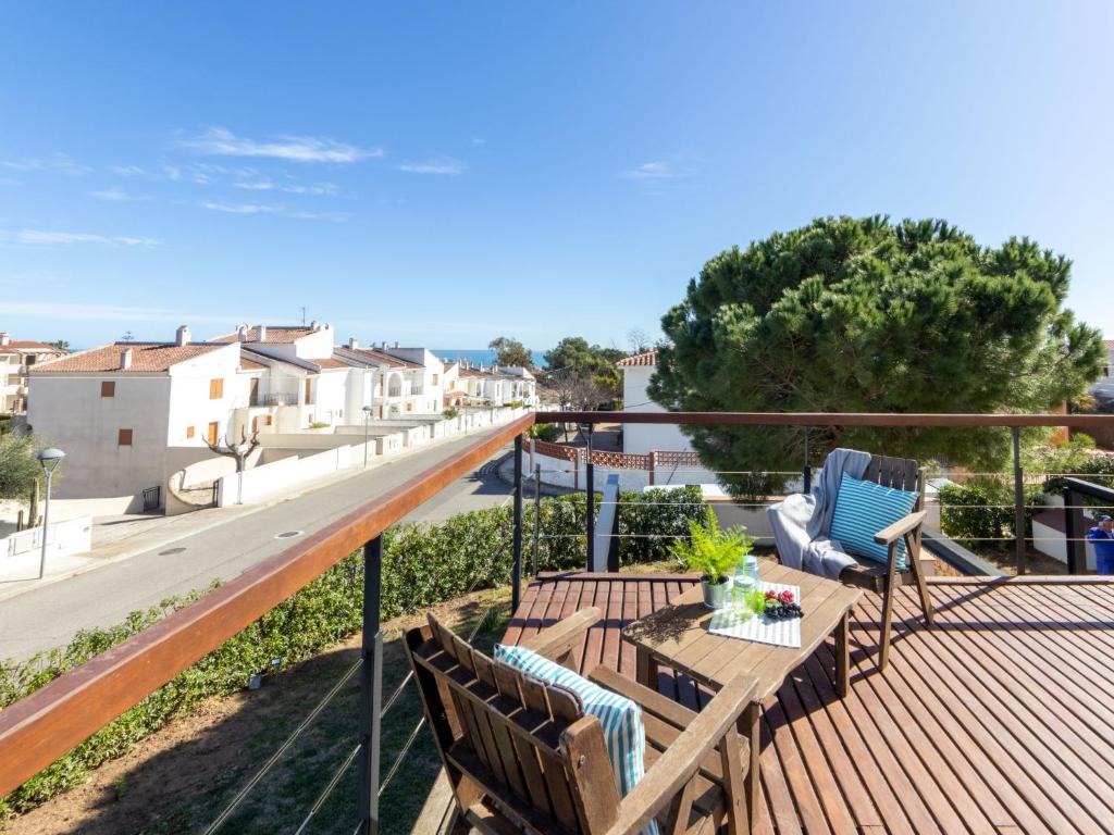 Balkón alebo terasa v ubytovaní Holiday Home Mar Roig by Interhome