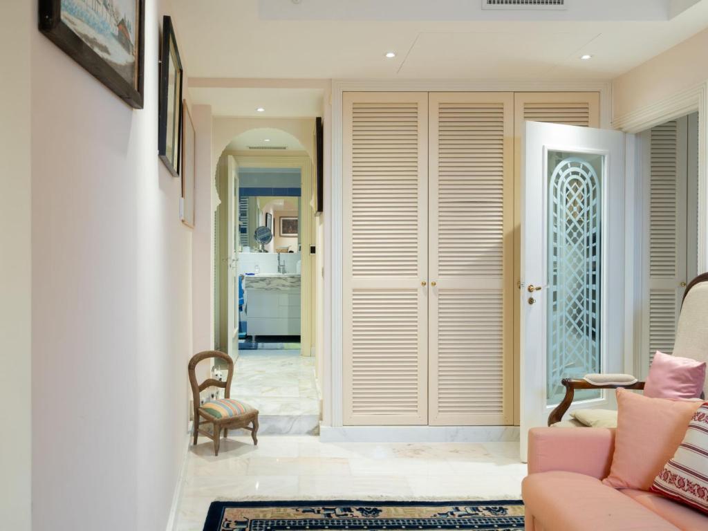 A seating area at Apartment Grimaldi by Interhome