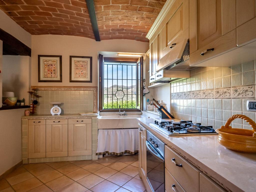 A kitchen or kitchenette at Holiday Home Castellaio by Interhome