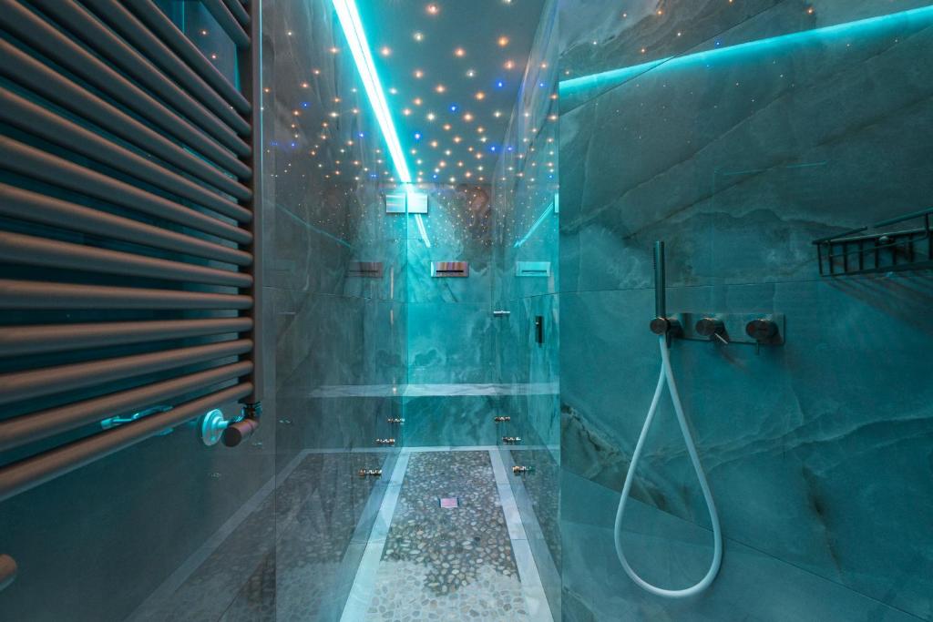A bathroom at Apartments Florence - Dragomanni Loft with patio