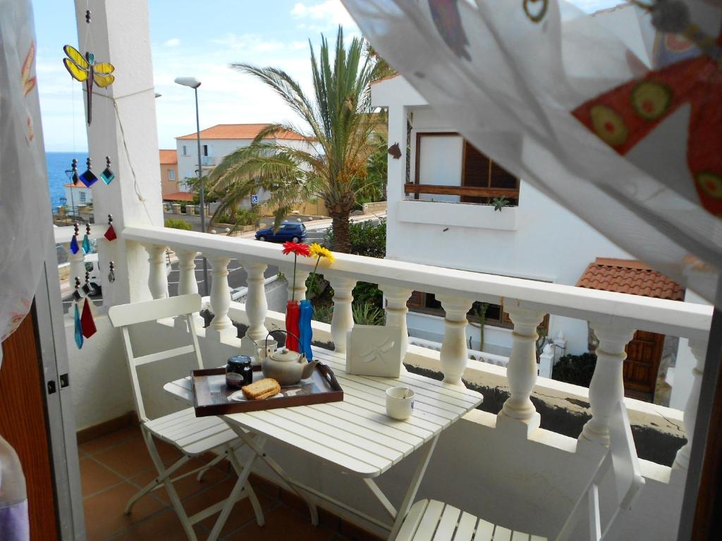 Balkón alebo terasa v ubytovaní Cozy House in Candelaria, Sea View