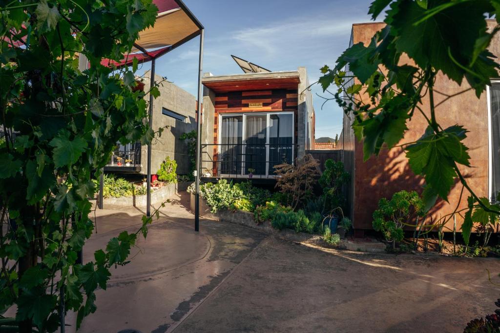 Zahrada ubytování Entre Vides Valle de Guadalupe