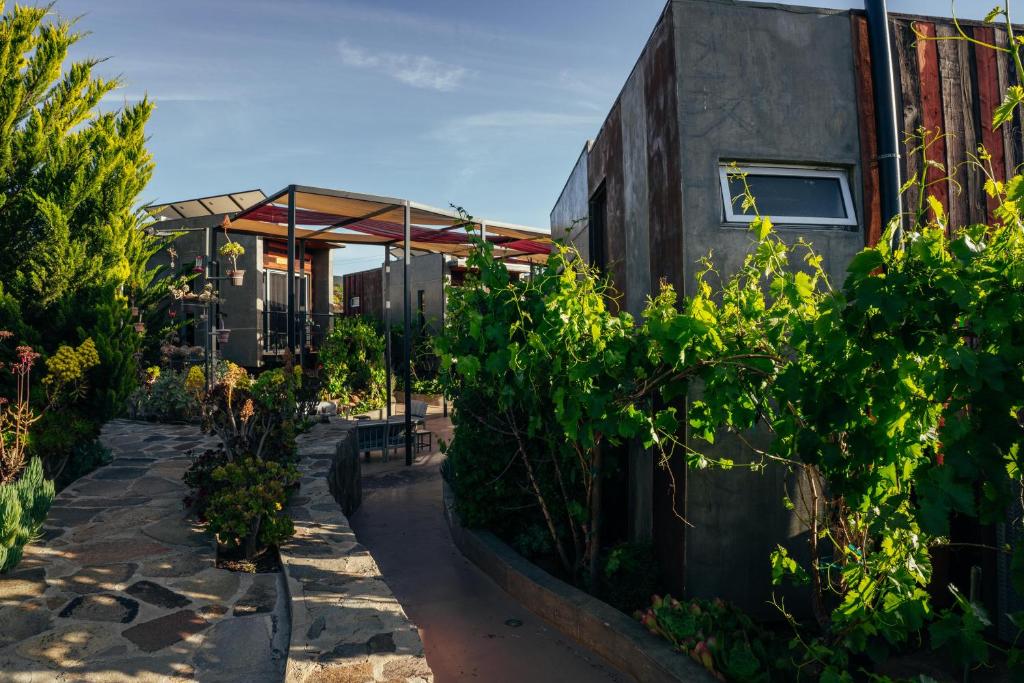 Zahrada ubytování Entre Vides Valle de Guadalupe