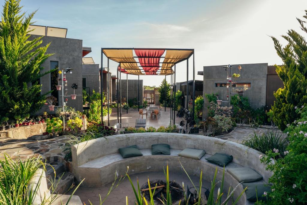 Zahrada ubytování Entre Vides Valle de Guadalupe