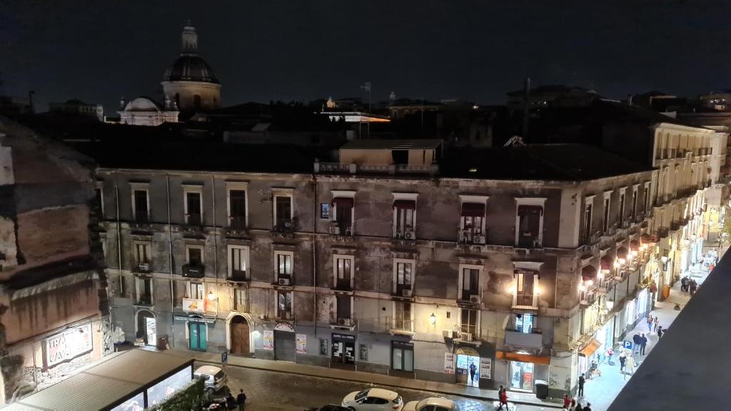 A general view of Catania or a view of the city taken from a vendégházakat