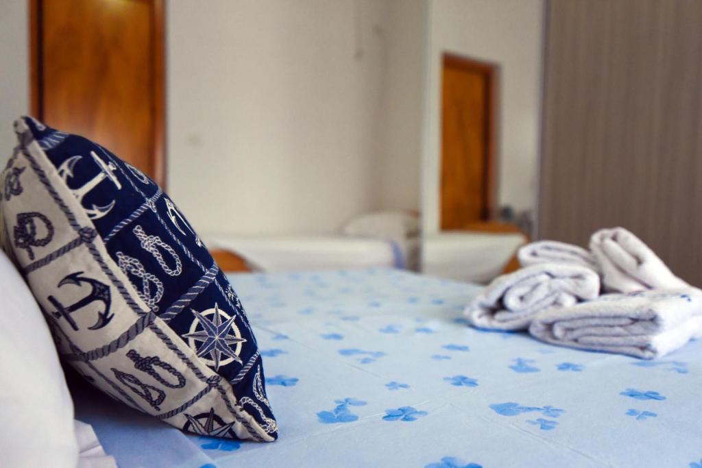 Кровать или кровати в номере B&B Miramare