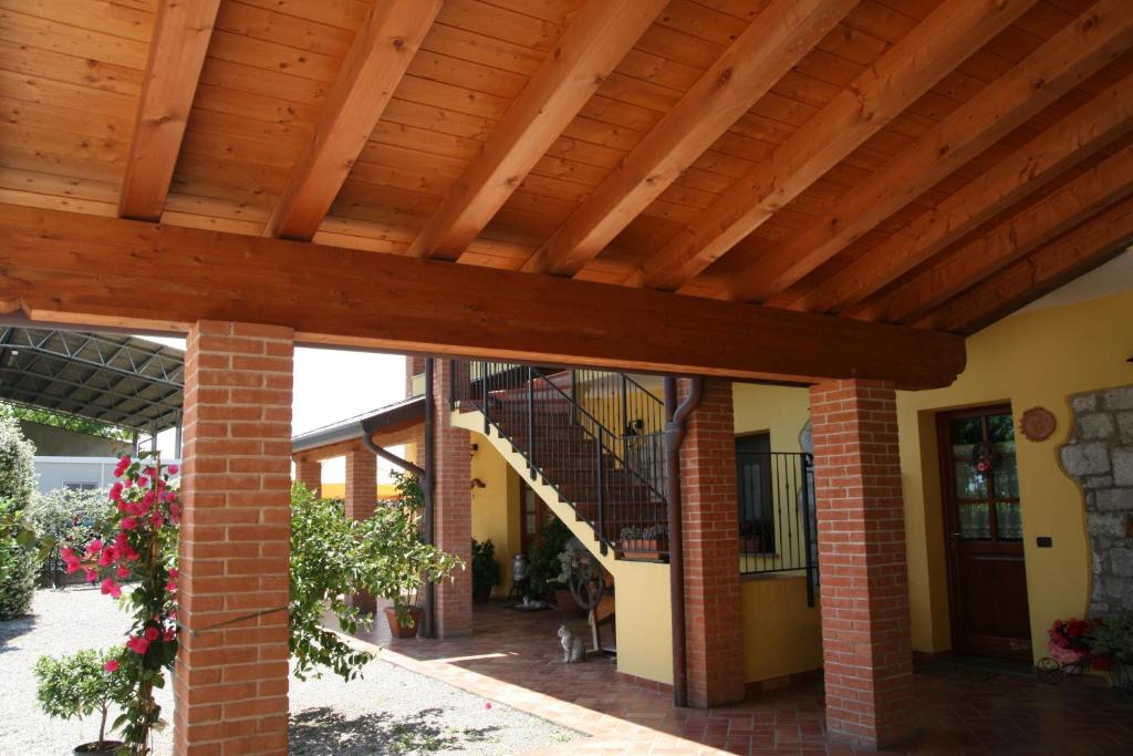 Vonkajšia záhrada v ubytovaní Agriturismo Lis Rosis