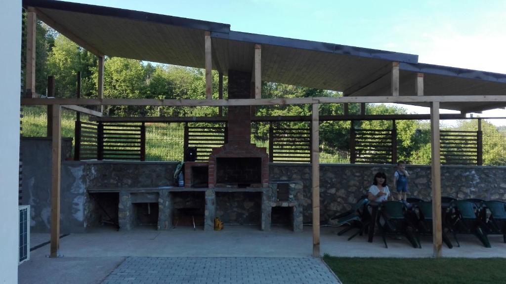 Zahrada ubytování Casa Sarti
