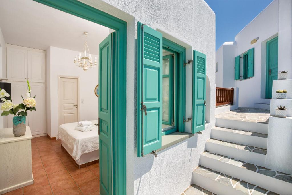 Posteľ alebo postele v izbe v ubytovaní Hotel Odysseus