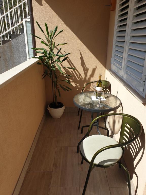 Balkón nebo terasa v ubytování Apartment Luka near Dubrovnik