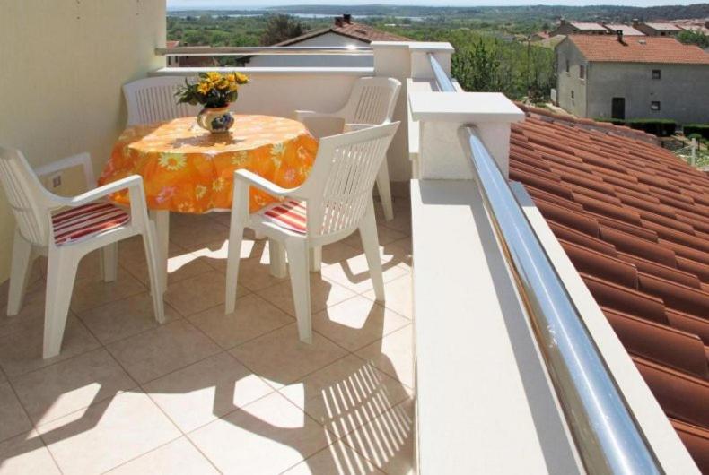 Balkón nebo terasa v ubytování Apartment Celina