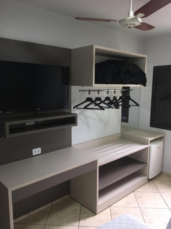 Kuchyň nebo kuchyňský kout v ubytování Hotel Nevada