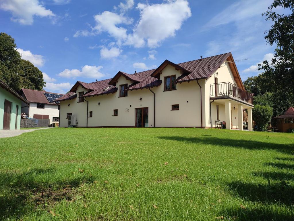 Budova, kde se bed and breakfast nachází