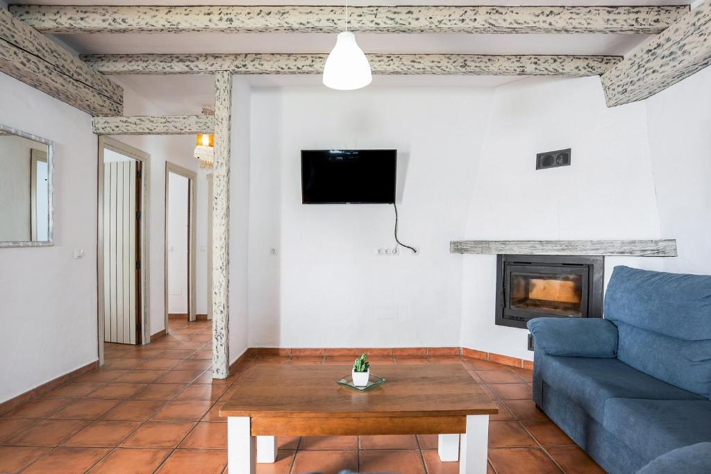 TV a/nebo společenská místnost v ubytování Casa Playamar