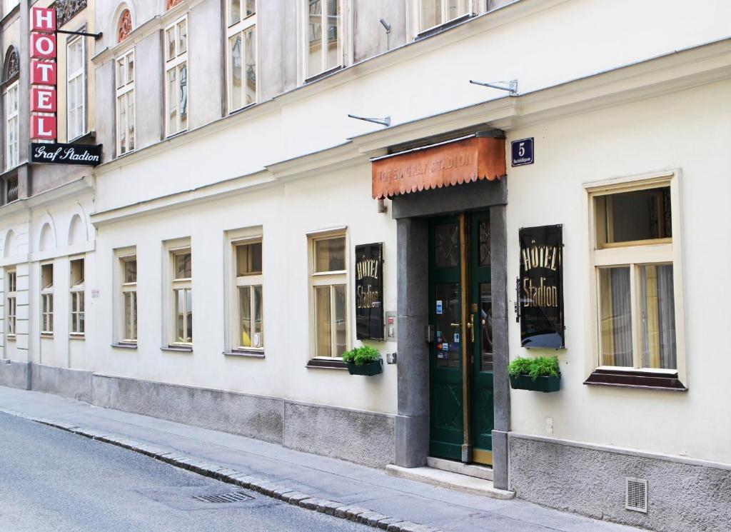 Exteriér nebo vchod ubytování Hotel Graf Stadion