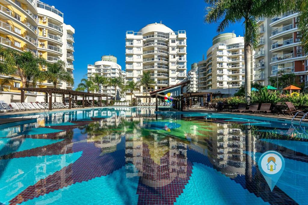 Бассейн в N5304 Completo para Férias, Praia e Beto Carrero или поблизости