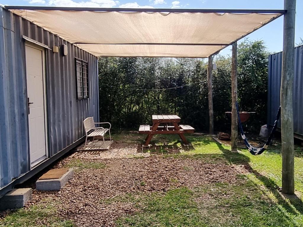 Zahrada ubytování Complejo Containers DF