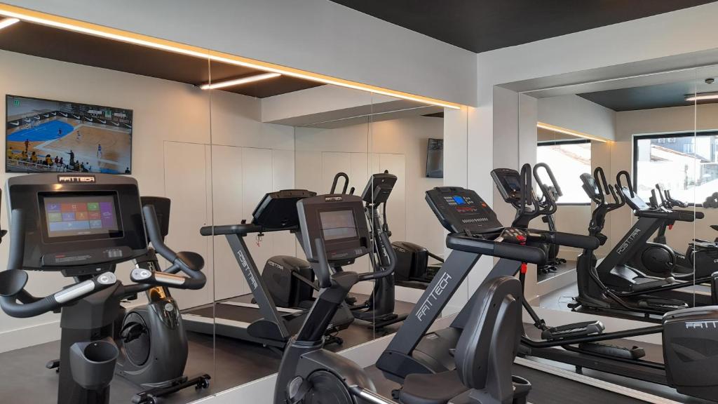 Fitness centrum a/nebo fitness zařízení v ubytování Casa da Galeria - Azores Art of Hosting