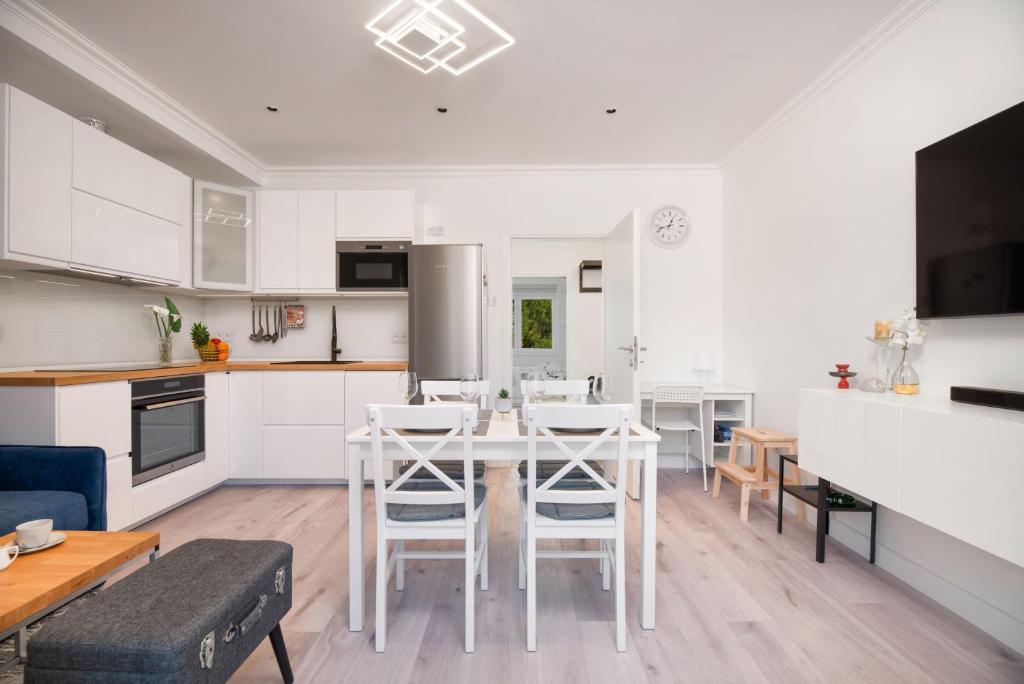 Kuchyňa alebo kuchynka v ubytovaní Apartment Ella