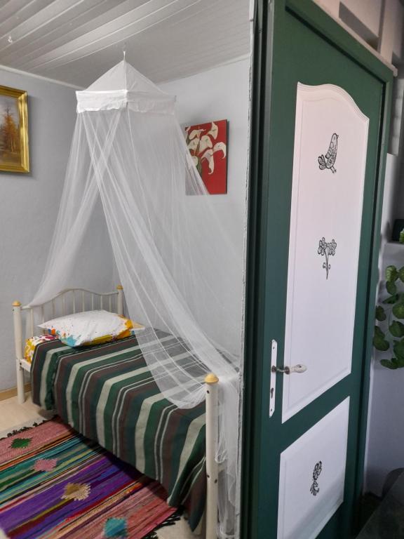 Postel nebo postele na pokoji v ubytování Maison LUCIA