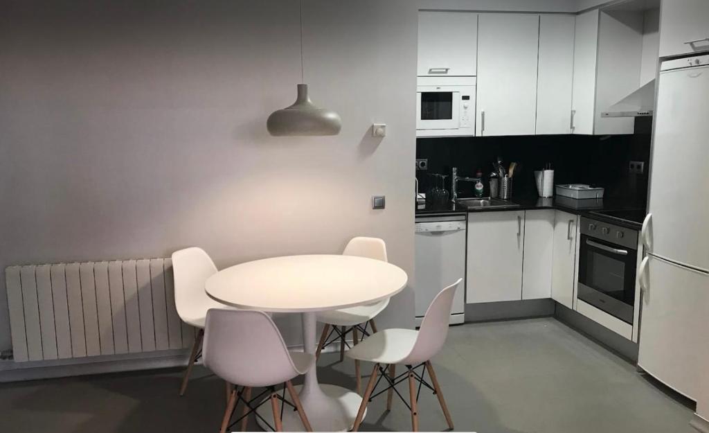 Kuchyň nebo kuchyňský kout v ubytování Apartamento con encanto