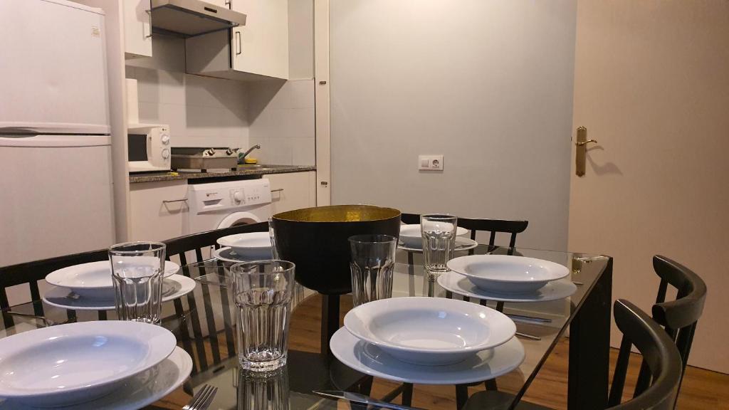 Kuchyňa alebo kuchynka v ubytovaní Barrio Gotico Apartments Ferran