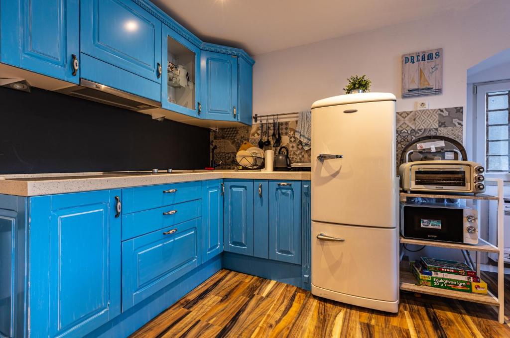 Kuchyňa alebo kuchynka v ubytovaní Apartman Volosko