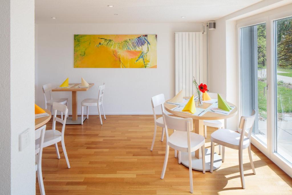 Posezení v ubytování Le Domaine (Swiss Lodge)
