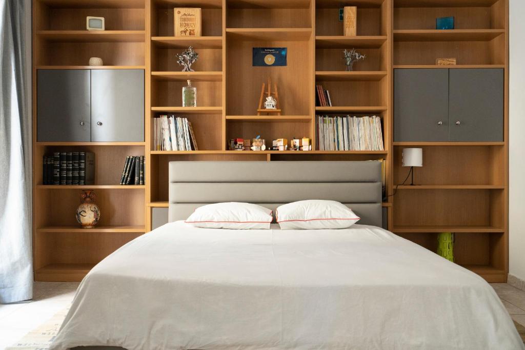 Posteľ alebo postele v izbe v ubytovaní Scent Of Freedom Apartment Renovated