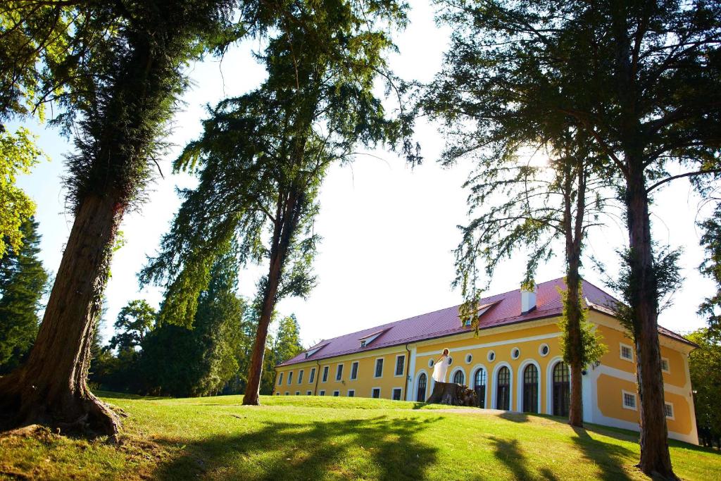 Zahrada ubytování Mokrice Castle Estate