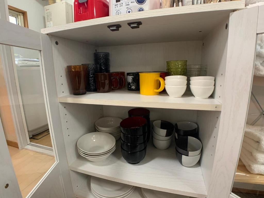 Köök või kööginurk majutusasutuses Nagayama Home