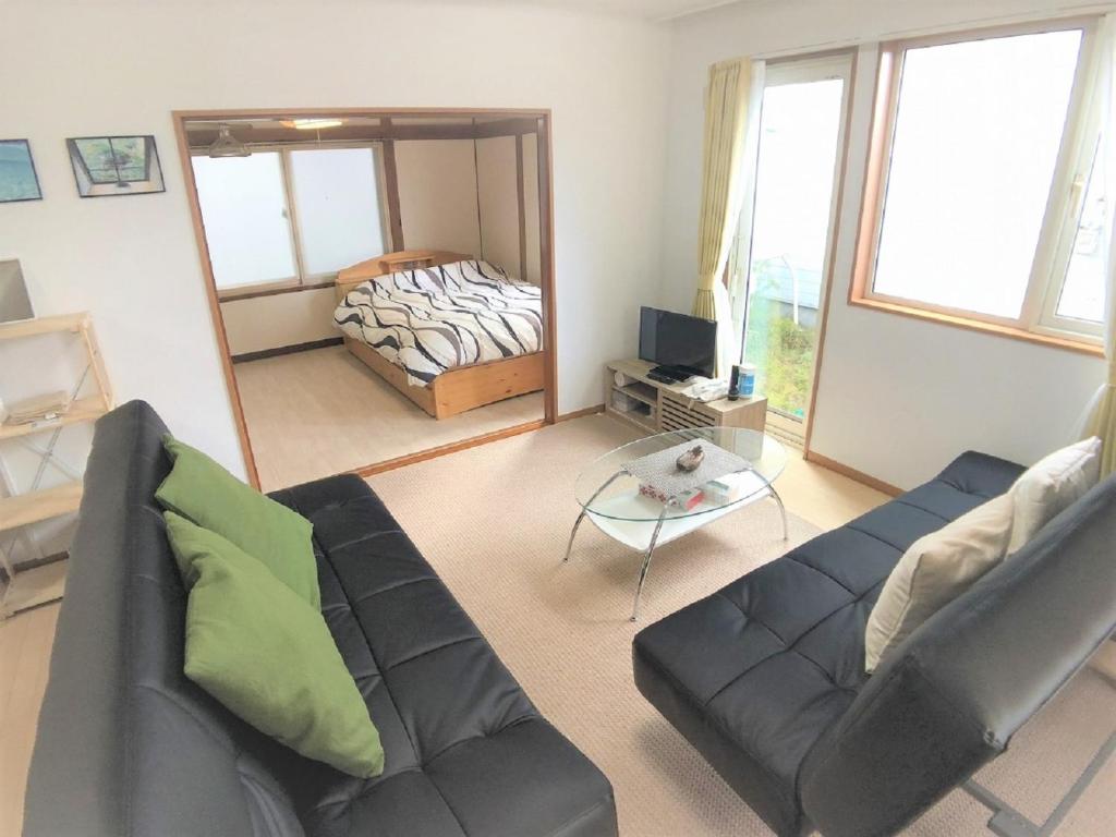 Istumisnurk majutusasutuses Nagayama Home