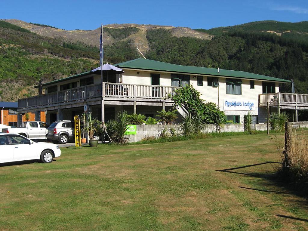 Building kung saan naroon ang hostel