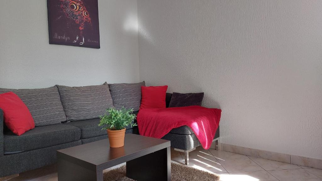 Część wypoczynkowa w obiekcie Apartment Červar