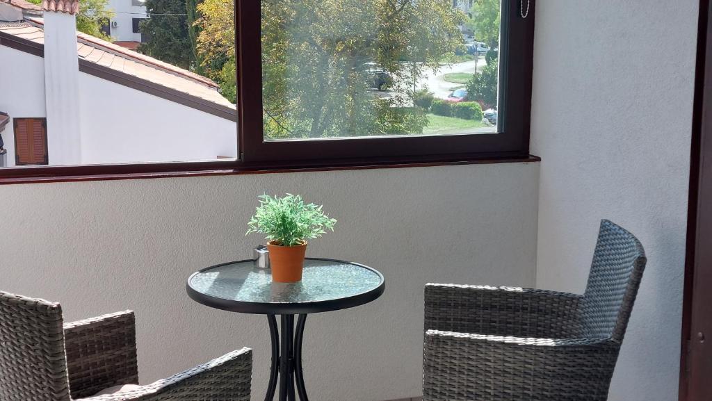 Część wypoczynkowa w obiekcie Apartment Červar