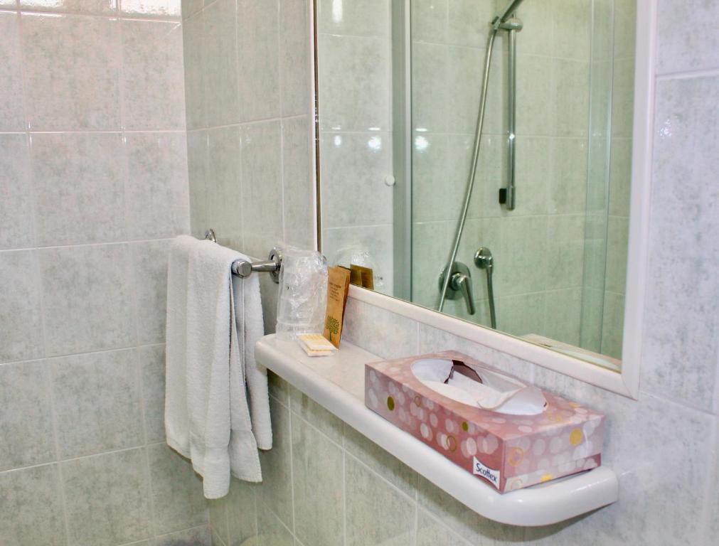 Łazienka w obiekcie Hotel Cristina