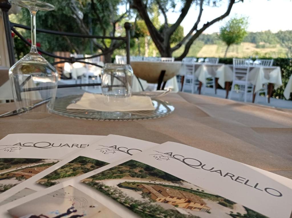 Restaurace v ubytování Acquarello